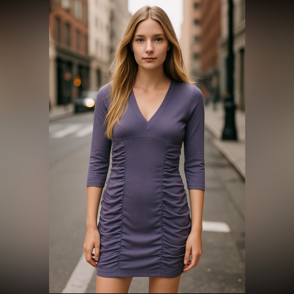 NWT Diane VonFurstenberg Bodycon Sweater Dress S